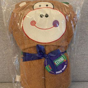 ZOOCCHINI Kids Plush Terry Hooded Bath Towel